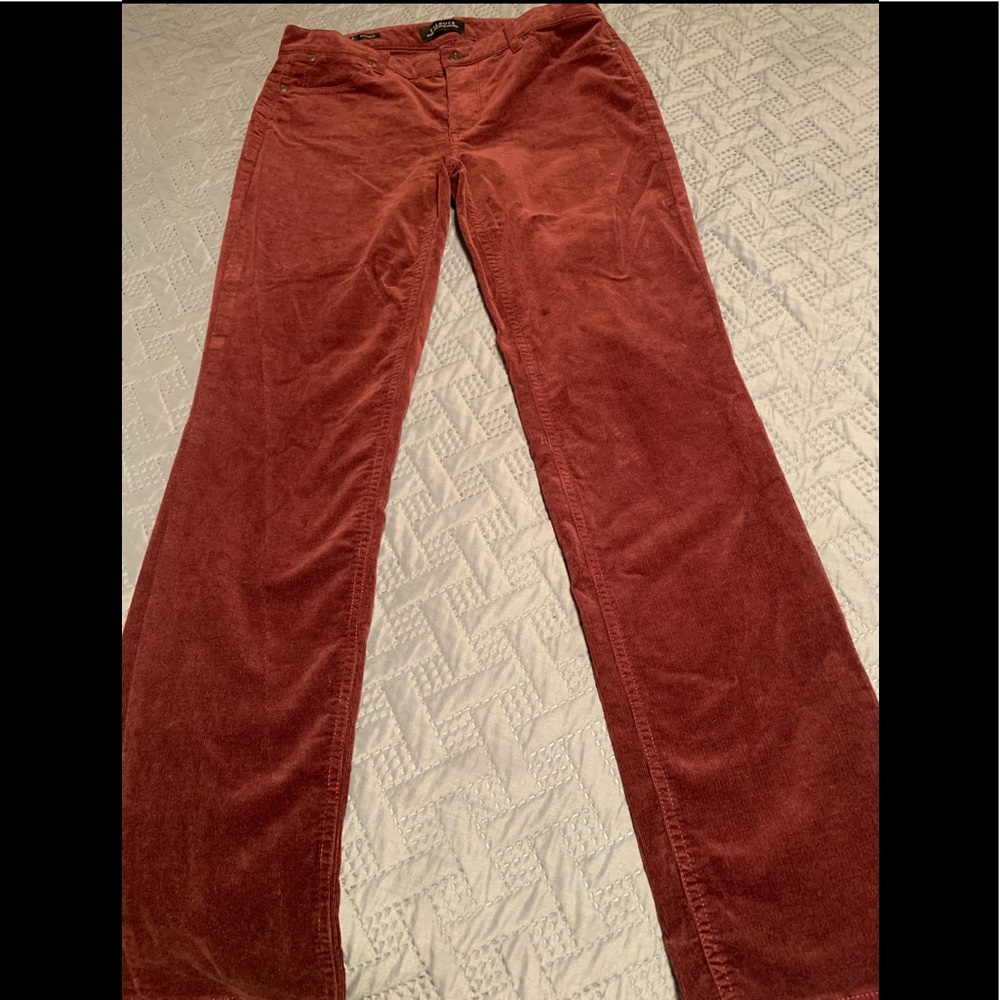 Talbot corduroy straight leg jeans